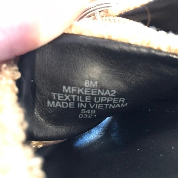 Marc Fisher shearling slide Sandals NIB - Picture 5 of 6